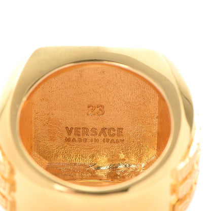 Versace Gold Medusa Ring 4 of 5