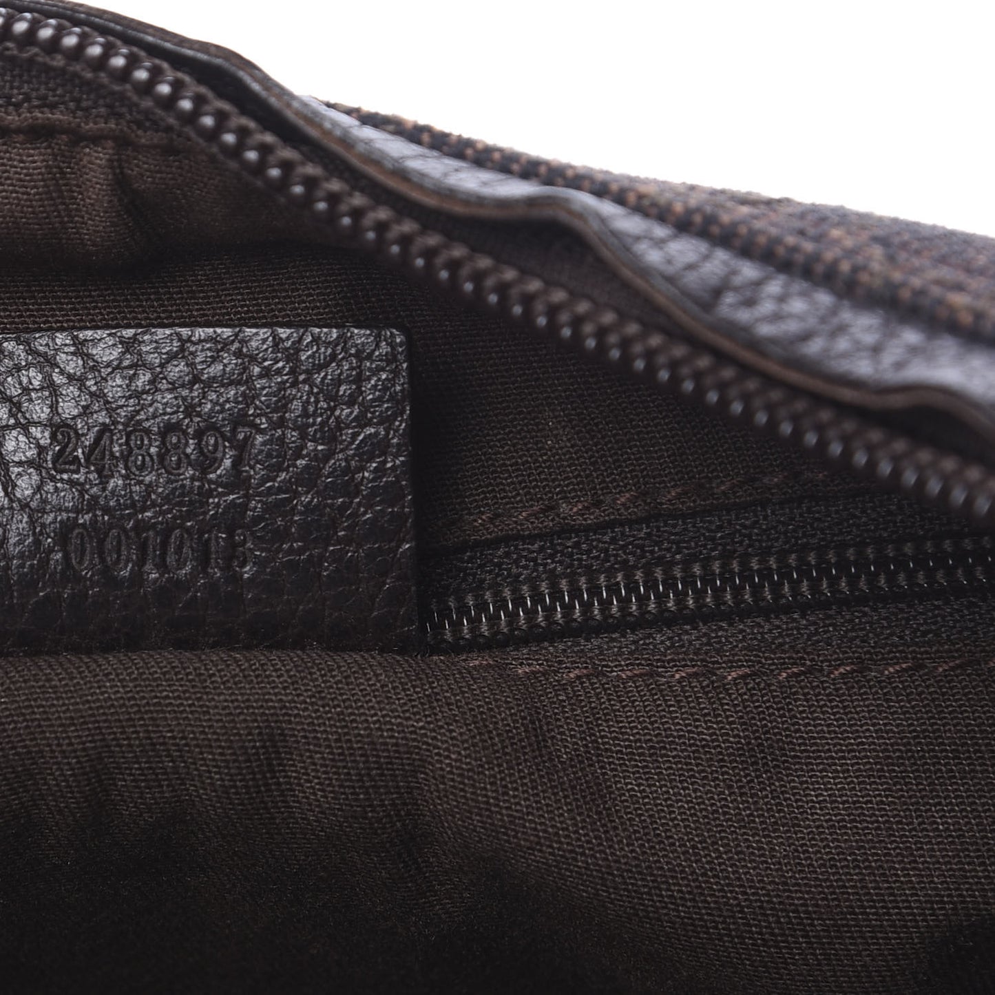 Monogram Hobo Dark Brown