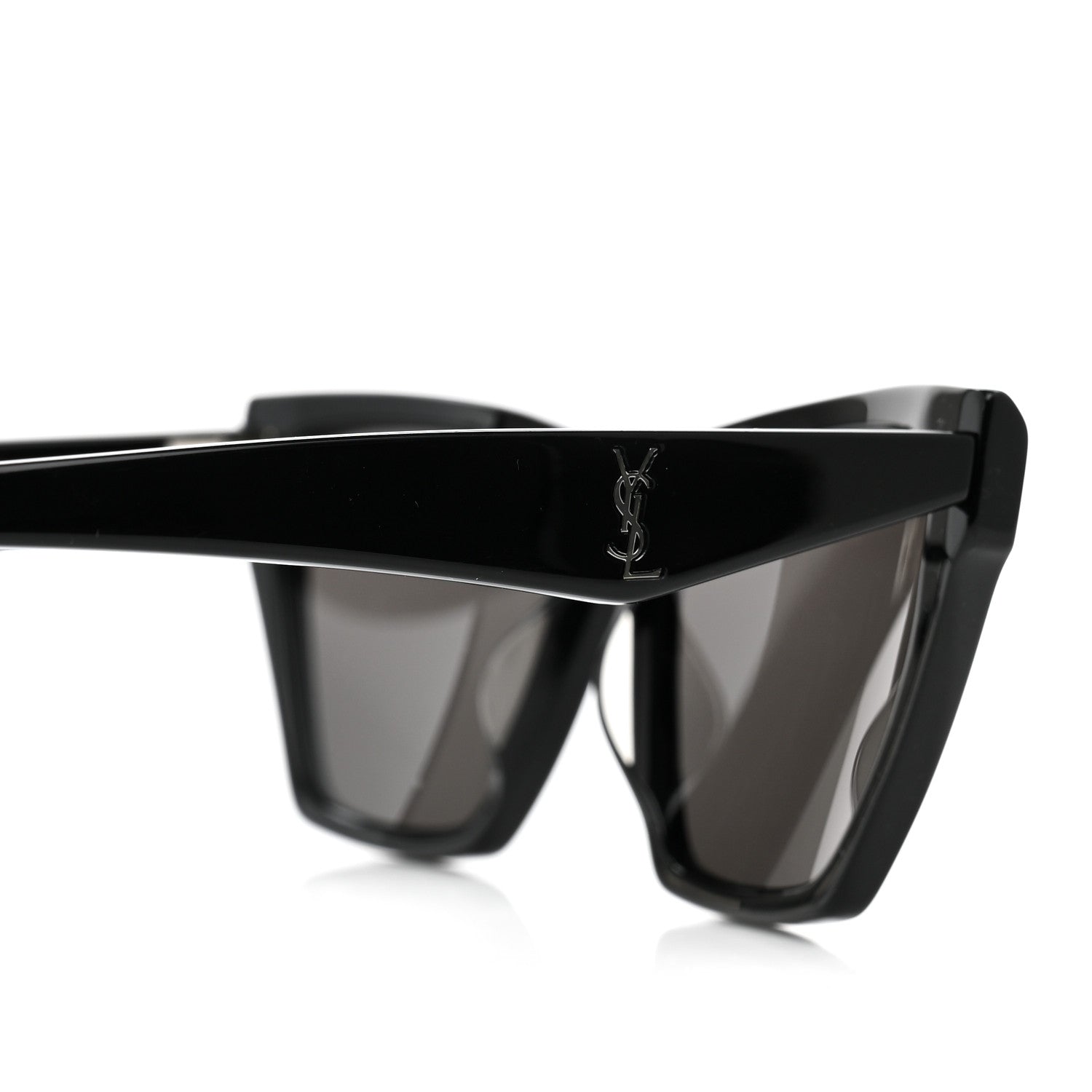 Saint Laurent New Wave SLM103 Kate Cat Eye Sunglasses Black 5 of 8