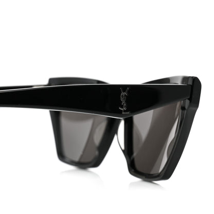 Saint Laurent New Wave SLM103 Kate Cat Eye Sunglasses Black 5 of 8