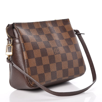 Louis Vuitton Damier Ebene Trousse Make Up Bag Pochette 3 of 9