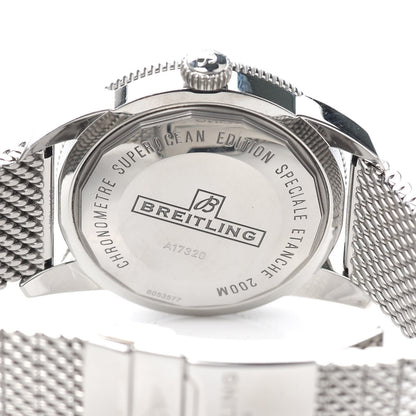 Breitling Stainless Steel 46mm Super Ocean Heritage Automatic Watch White A1732024 4 of 5
