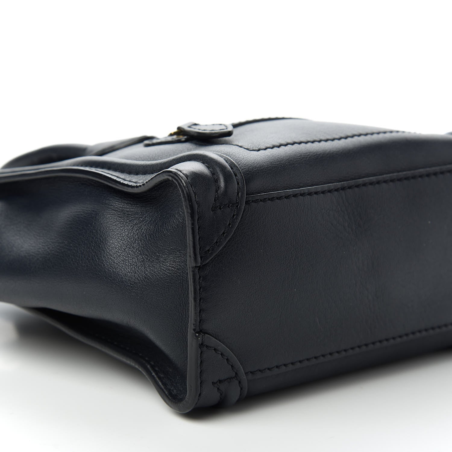 Celine Smooth Calfskin Nano Luggage Black 6 of 10