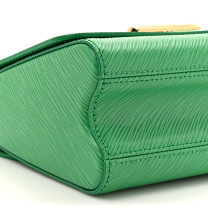 Louis Vuitton Epi Twist Shoulder Bag PM Serpentine Green 10 of 11