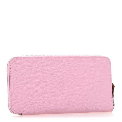 Hermes Epsom Silk'In Wallet Mauve Sylvestre 3 of 10