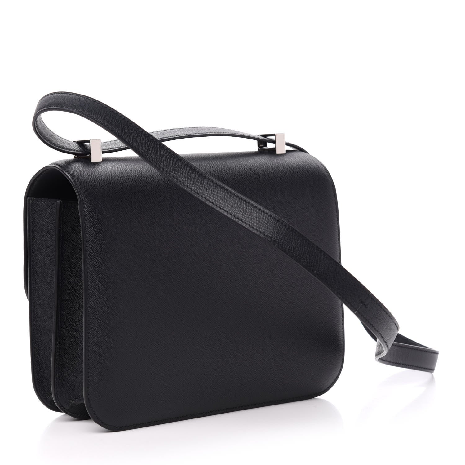Hermes Grained Monsieur Constance 24 Black 3 of 11