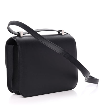 Hermes Grained Monsieur Constance 24 Black 3 of 11