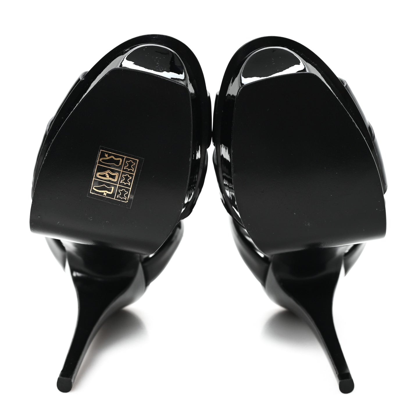 Patent Tribute 105 Platform Sandals 37 Black