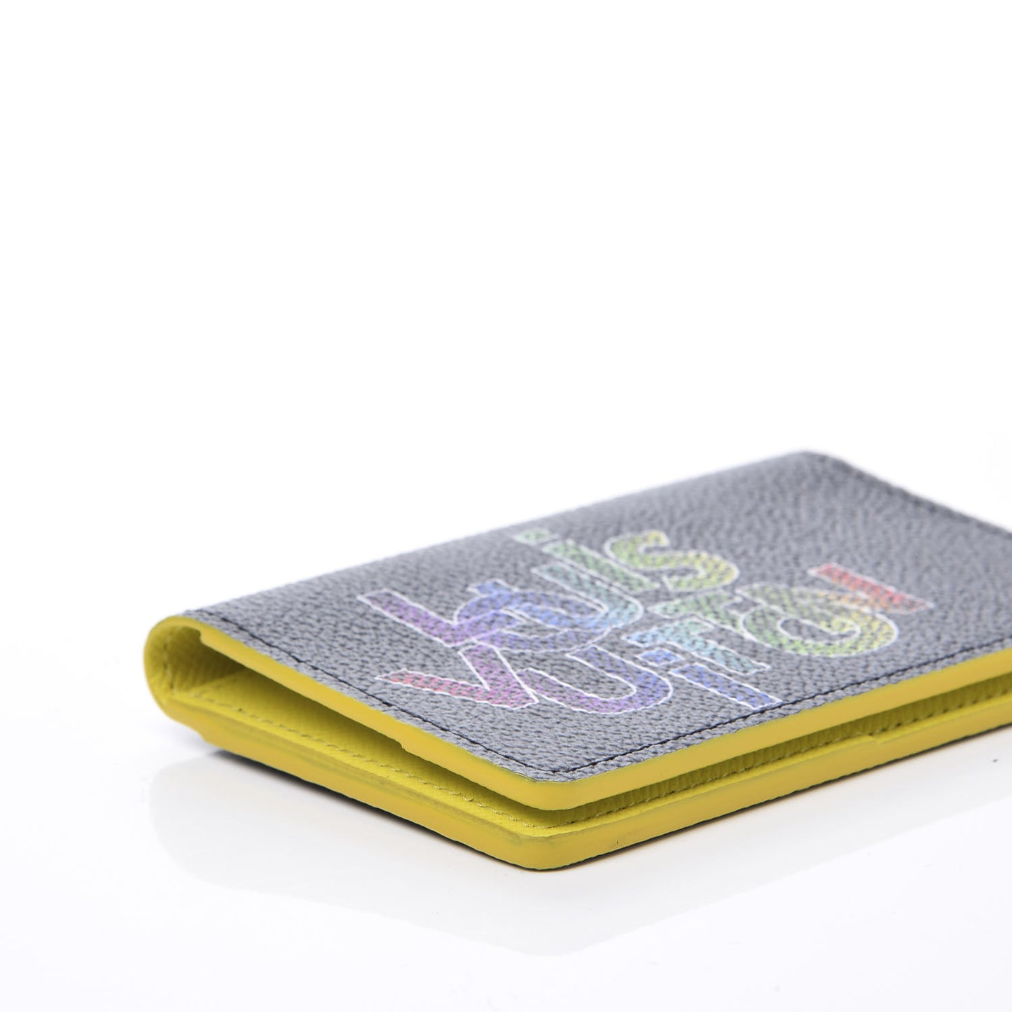 Damier Graphite Logo Pocket Organizer Yellow