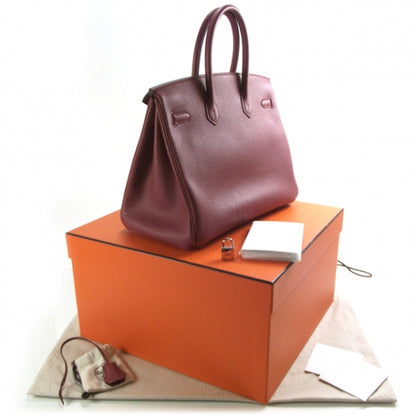 Hermes Togo Birkin 35 Bois de Rose Rosewood 3 of 12