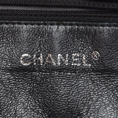 Chanel Metallic Aged Calfskin Quilted Large Reissue Camera Case Silver 6 of 11