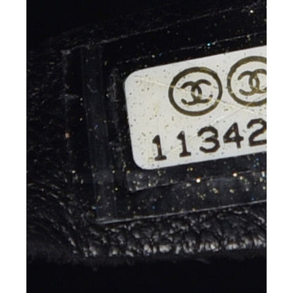 Chanel Calfskin Stitched Large Expandable Flap Bag Black 7 of 10