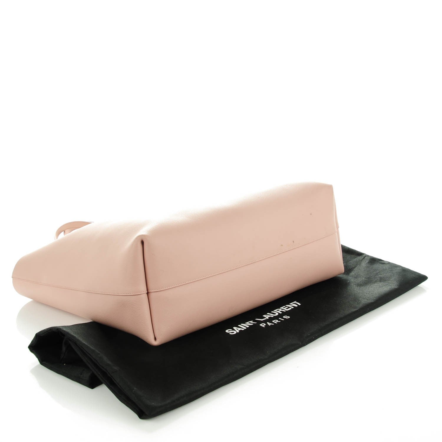 Saint Laurent Calfskin Large Shopping Tote Pale Blush 6 of 8