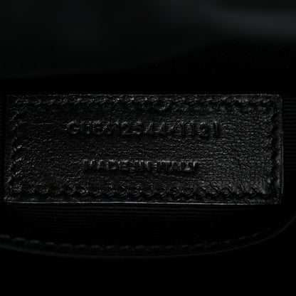 Saint Laurent Calfskin Matelasse Monogram Lou Camera Bag Sea Turquoise 7 of 10