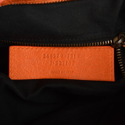 Balenciaga Agneau Classic Hardware Town Tangerine 9 of 11