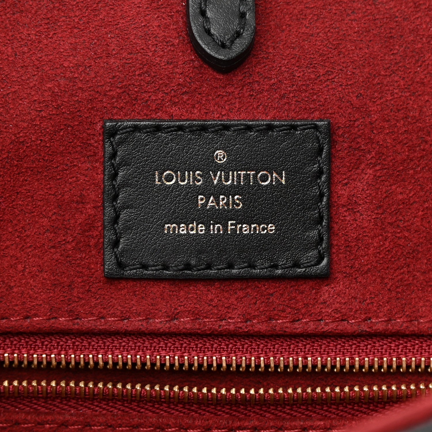 Louis Vuitton Empreinte Monogram Giant Onthego MM Black Beige 6 of 12
