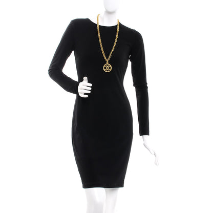 Chanel Chain CC Long Necklace Gold 2 of 8