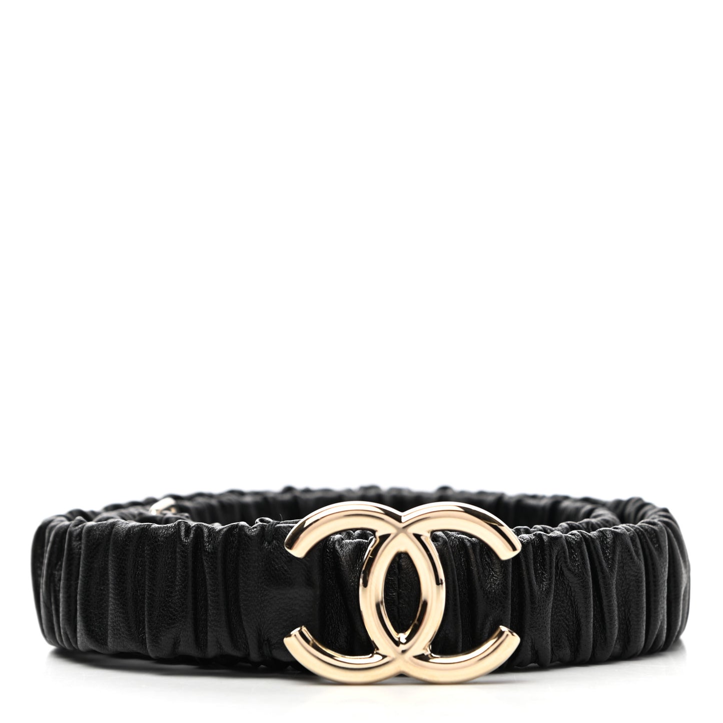 Lambskin CC Belt 75 Black