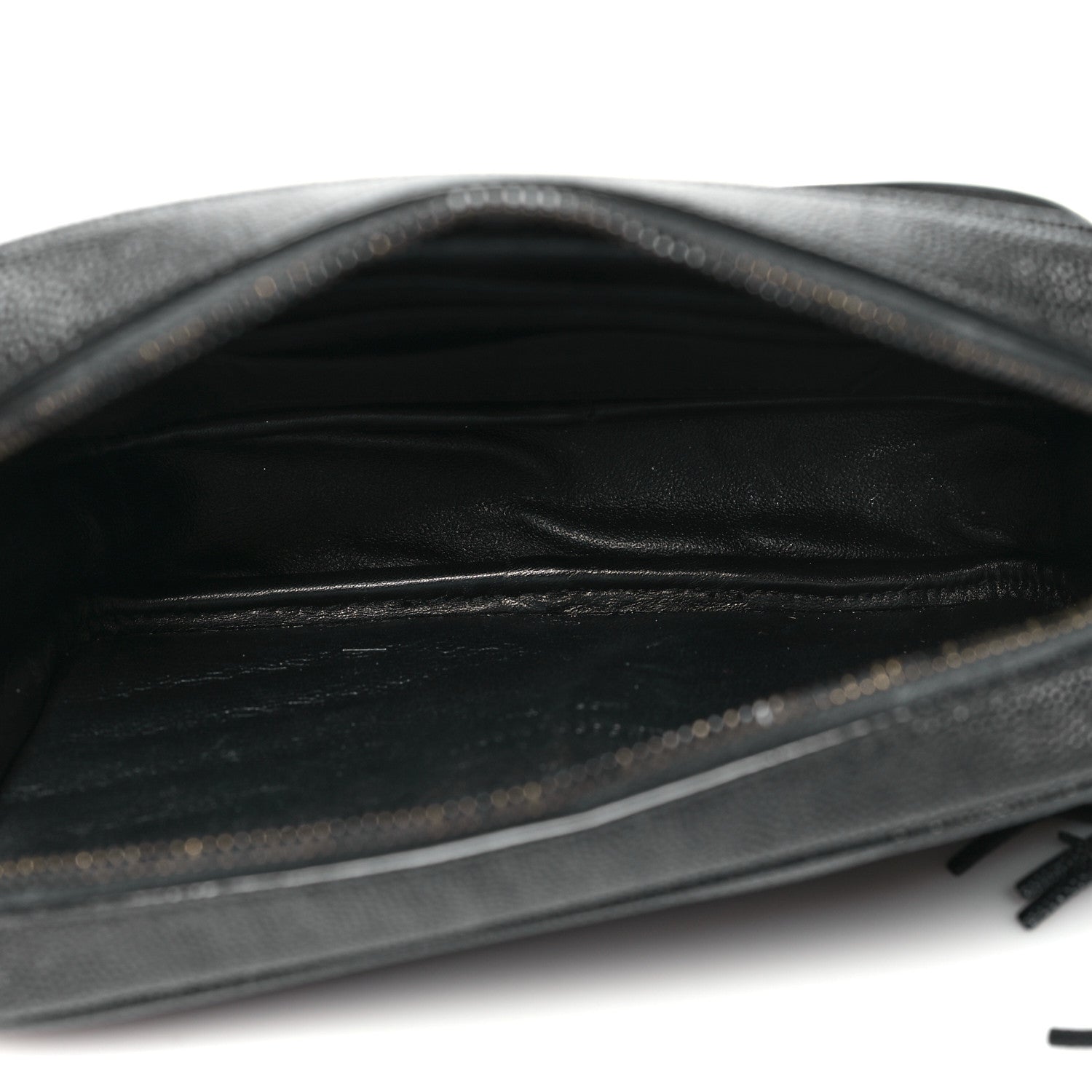 Saint Laurent Grain De Poudre Matelasse Monogram Mini Lou Camera Bag Black 5 of 10