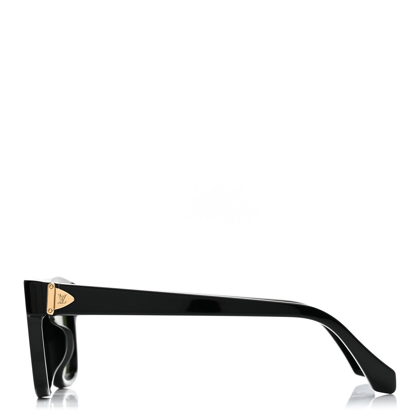 Acetate LV Square Sunglasses Z1692E Black