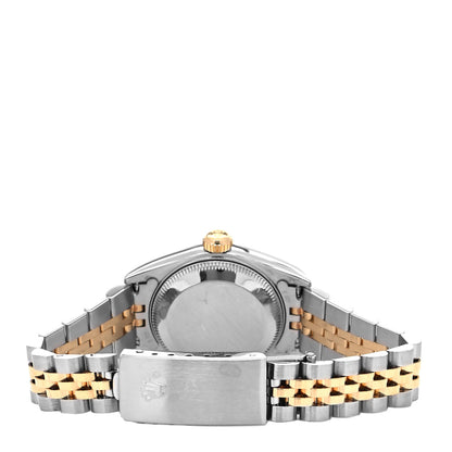 Rolex Stainless Steel 18K Yellow Gold Diamond 26mm Oyster Perpetual Datejust Watch Champagne Jubilee 79173 3 of 4