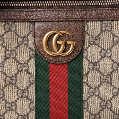 Gucci GG Supreme Monogram Web Small Ophidia Messenger Bag Brown 8 of 11