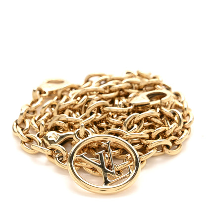 Louis Vuitton Metal Lily Chain Strap Gold 2 of 5