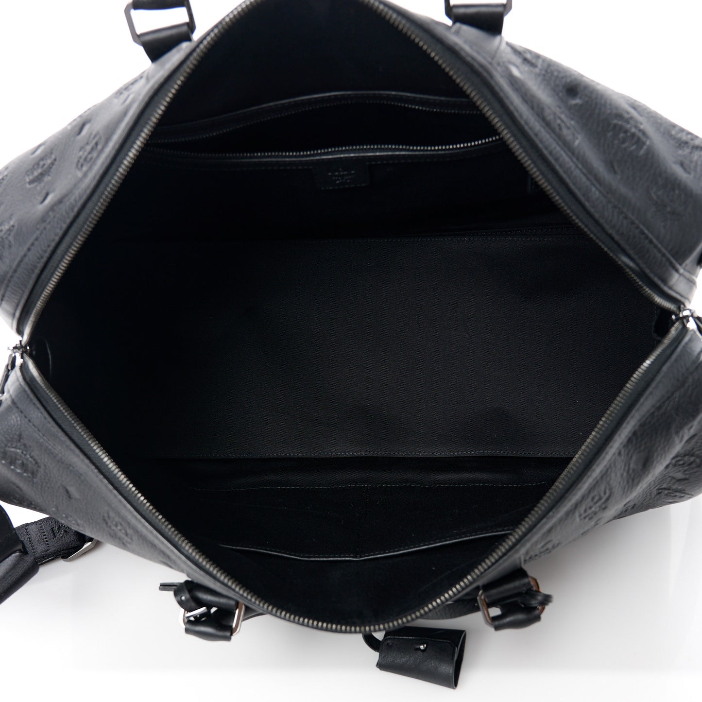 Calfskin Ottomar Duffle Bag Black