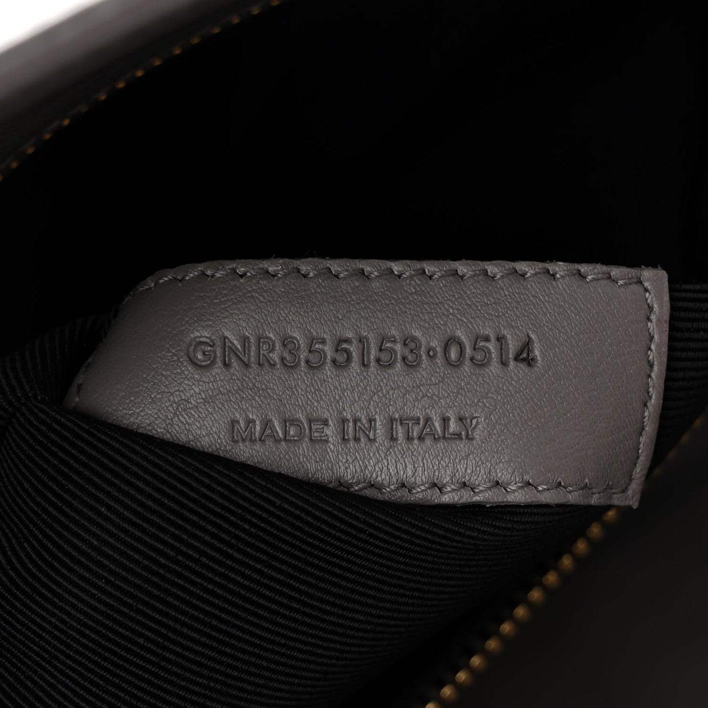 Calfskin Small Sac De Jour Grey