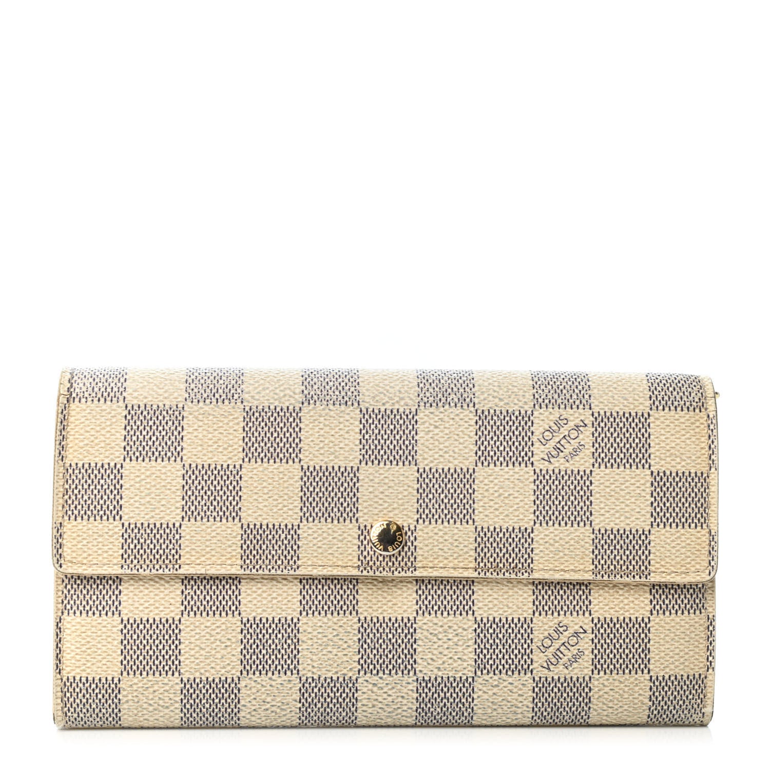Louis Vuitton Damier Azur Sarah Wallet 1 of 5