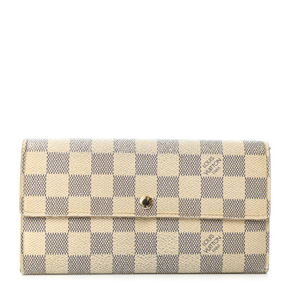 Louis Vuitton Damier Azur Sarah Wallet 1 of 5