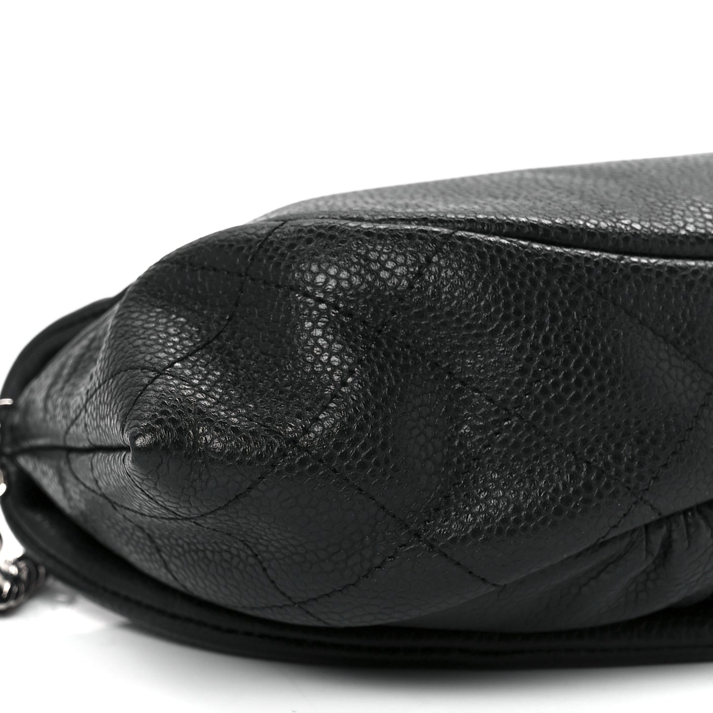 Caviar Half Moon Wallet On Chain WOC Black