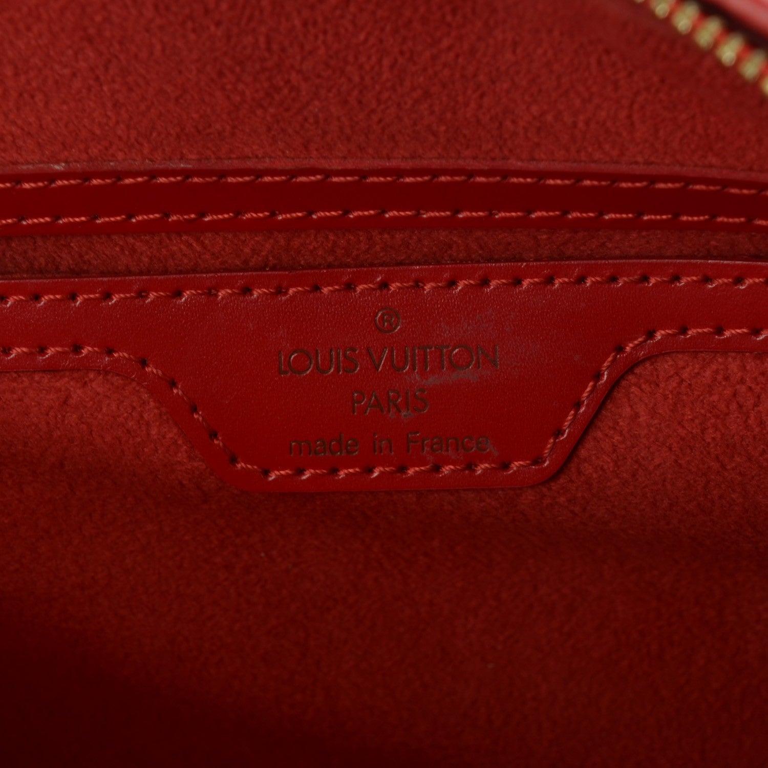 Louis Vuitton Epi Soufflot Rouge 5 of 7