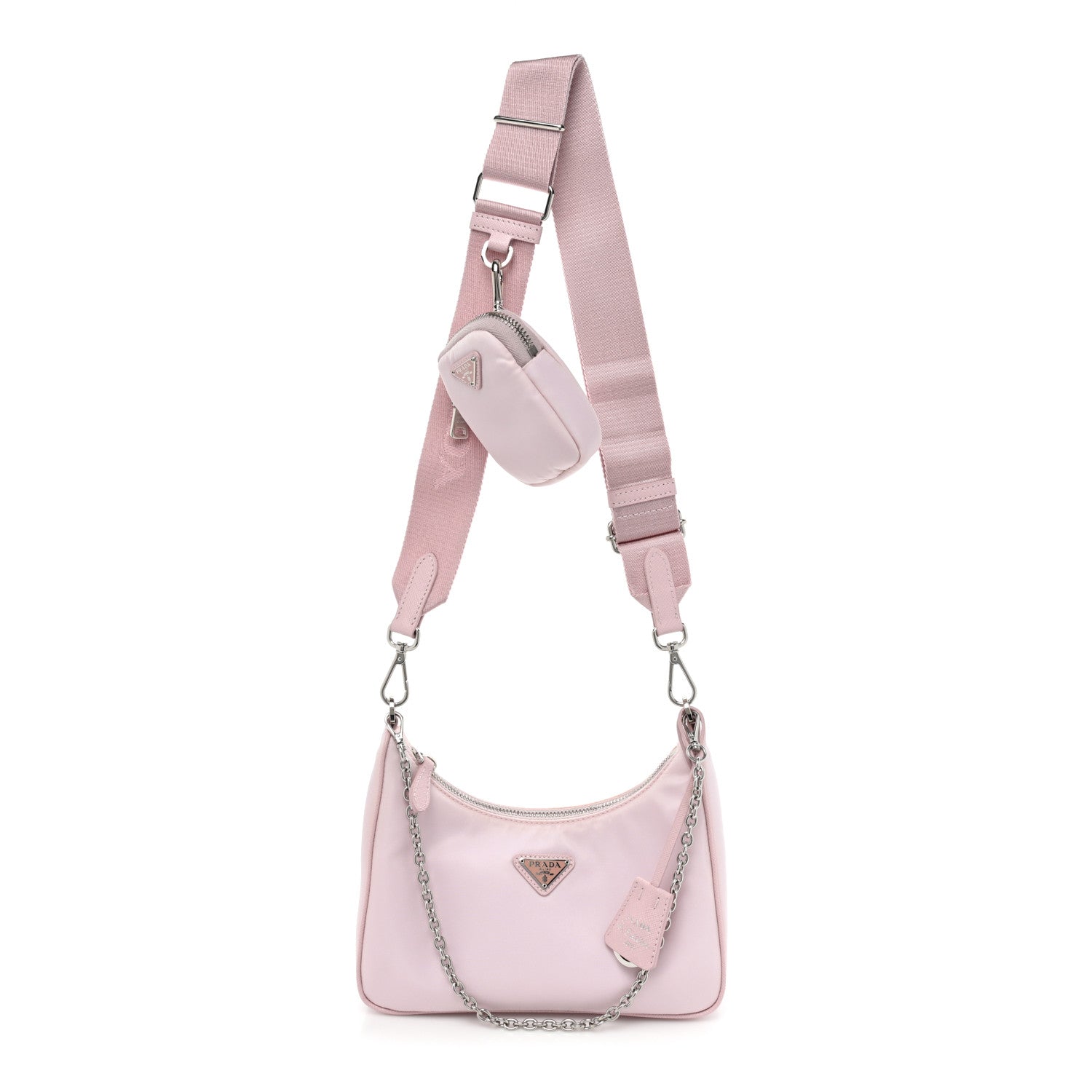Prada Nylon Re-Edition 2005 Shoulder Bag Alabastro 1 of 13