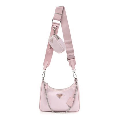 Prada Nylon Re-Edition 2005 Shoulder Bag Alabastro 1 of 13