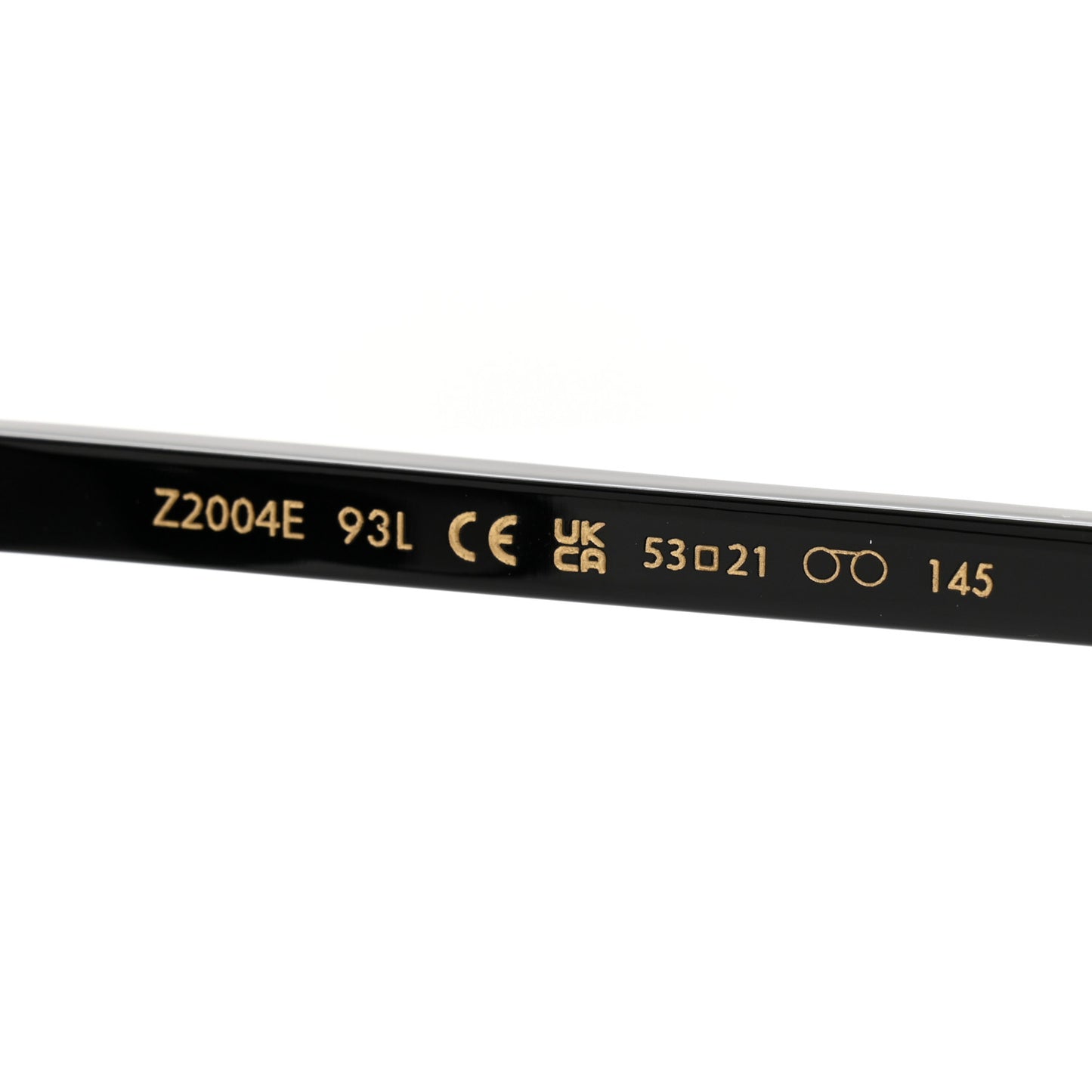 Acetate My Monogram Round Sunglasses Z2004E Black