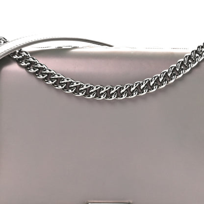 Chanel Glazed Calfskin Large Boy Flap Grey 8 of 10