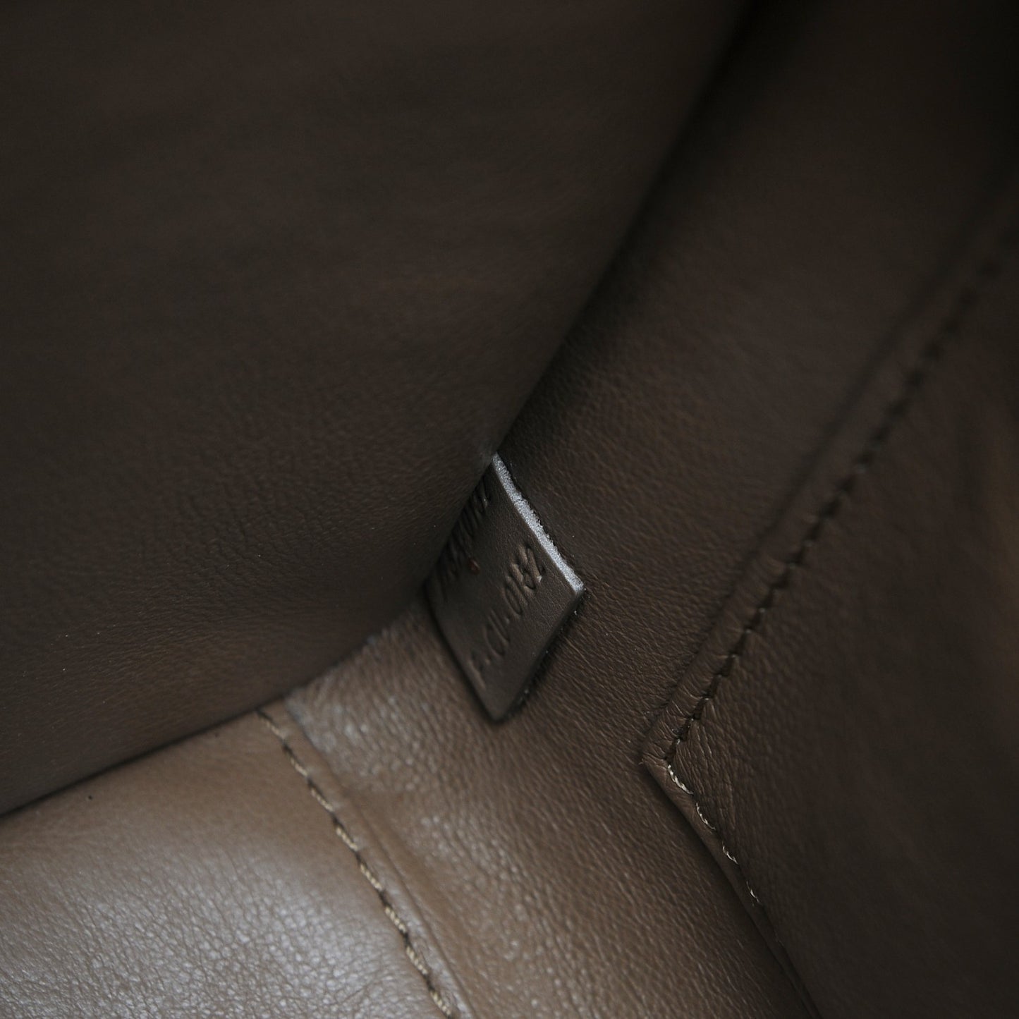 Smooth Calfskin Nano Luggage Camel