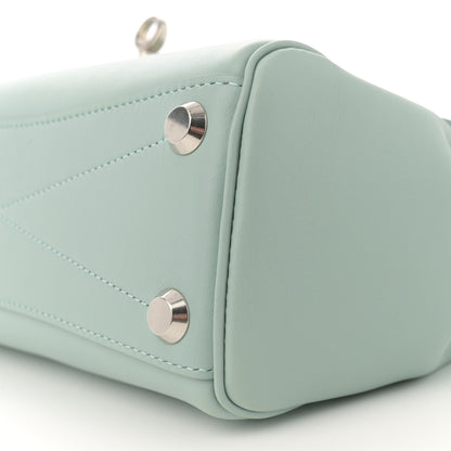 Balenciaga Smooth Calfskin Mini Bel Air Carry All Bag Mineral Green 9 of 9