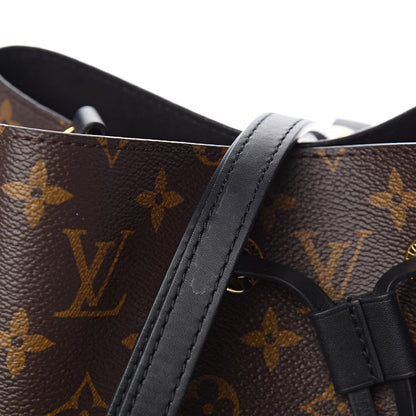 Louis Vuitton Monogram Neonoe MM Black 9 of 10