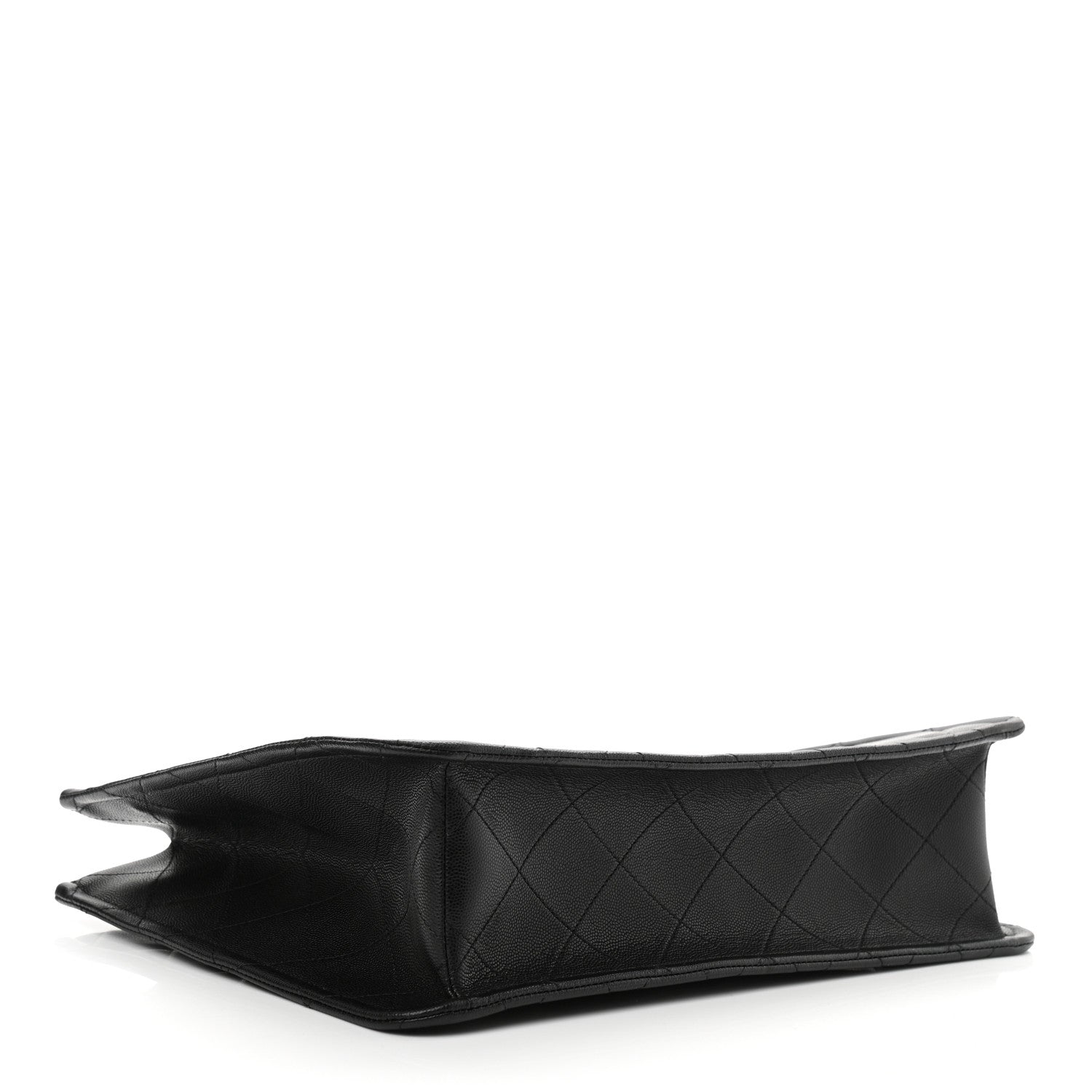 Chanel Caviar Quilted Sweet Classic Shopping Tote Black 4 of 10