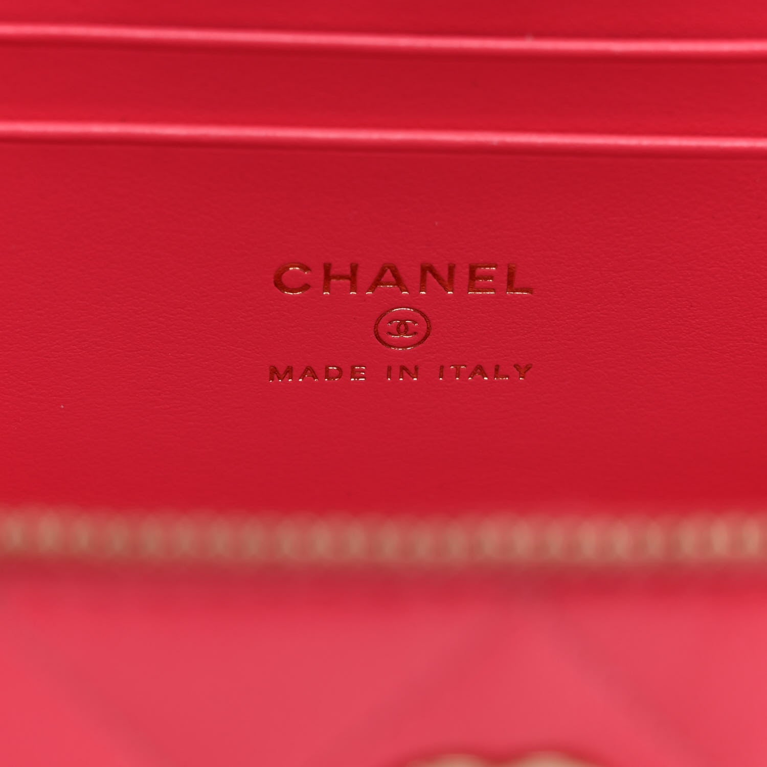 Chanel Caviar Quilted Small Vanity Case With Chain Pink 6 of 10