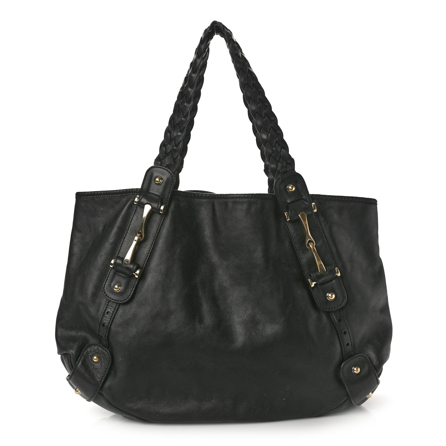 Gucci Calfskin Medium Pelham Shoulder Bag Black 1 of 13