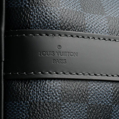 Louis Vuitton Damier Cobalt Keepall Bandouliere 55 6 of 10