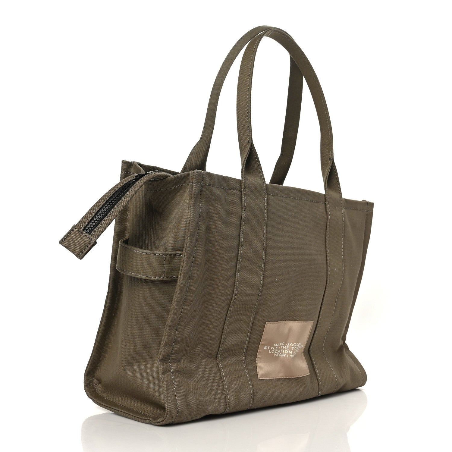 Marc Jacobs Cotton Canvas The Traveler Tote Bag 3 of 10