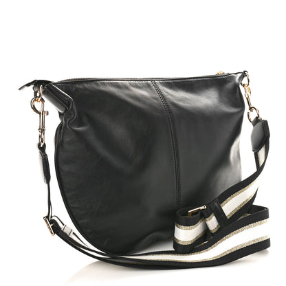 Marc Jacobs Calfskin Mini The Flash Hobo Crossbody Black 3 of 8