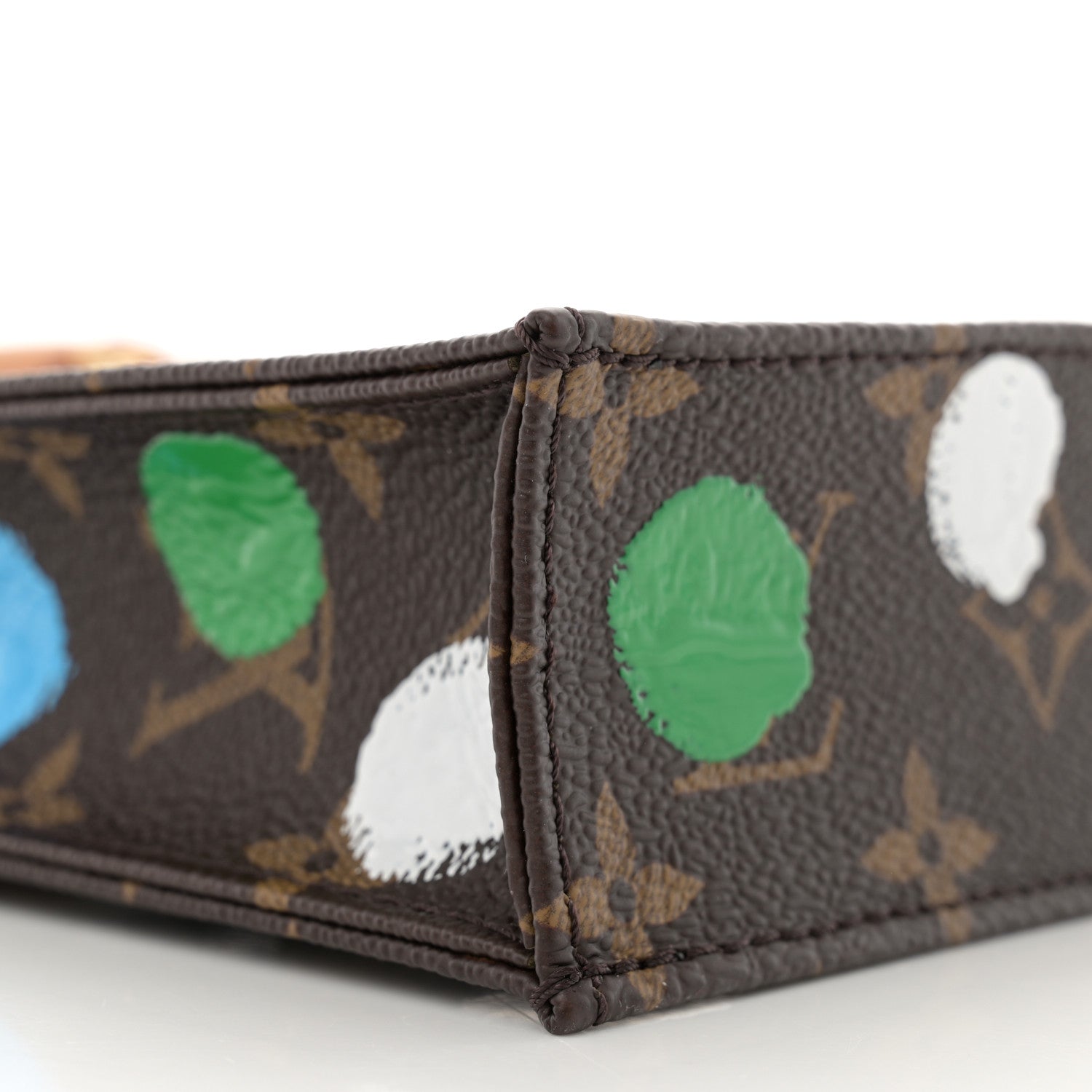 Louis Vuitton LV X YK Monogram Dots Petit Sac Plat Multicolor 9 of 10