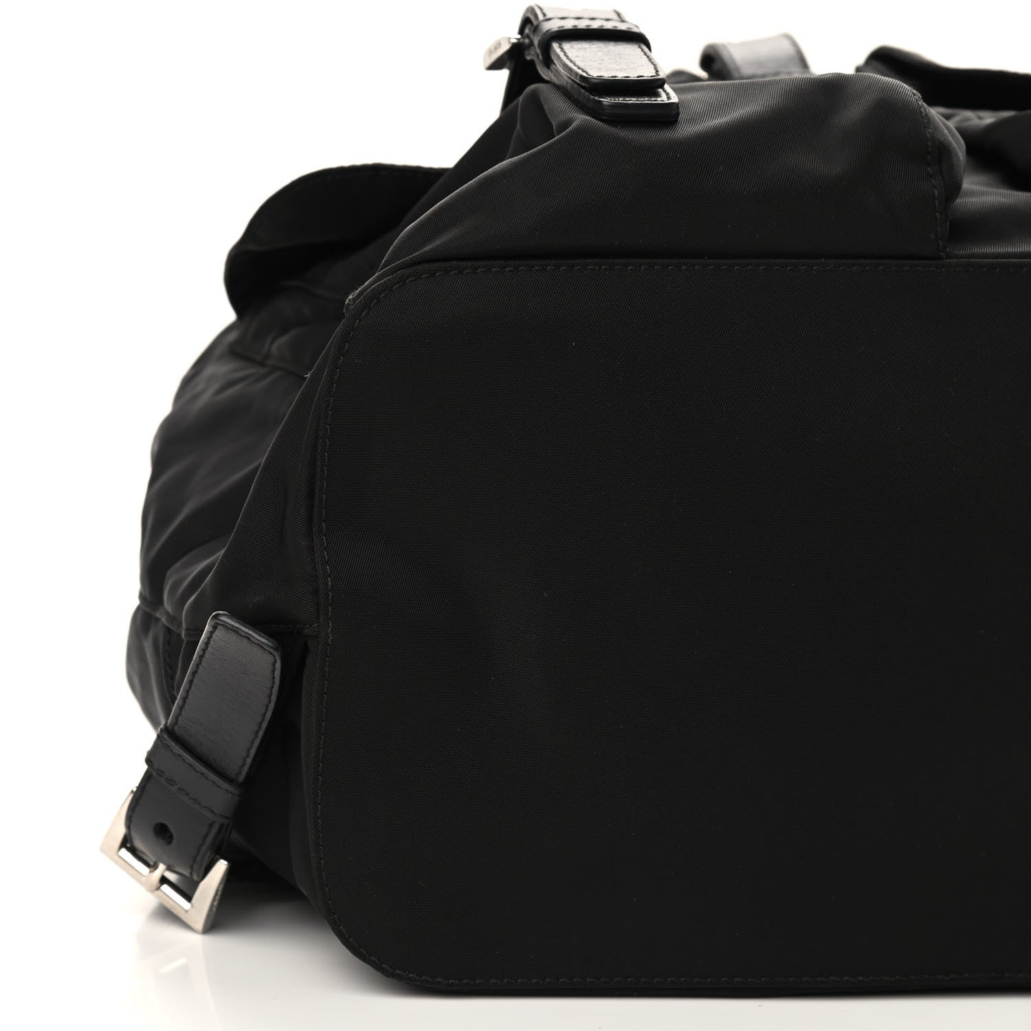 Prada Nylon Vela Medium Backpack Black 6 of 9