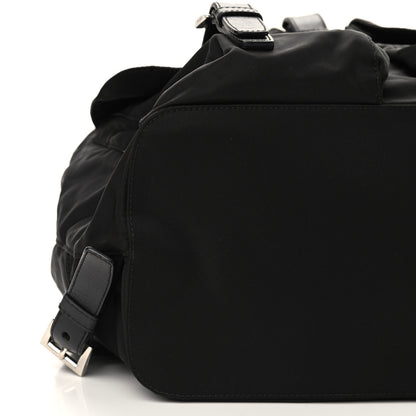 Prada Nylon Vela Medium Backpack Black 6 of 9