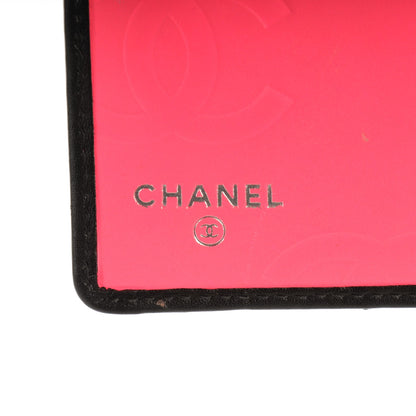Chanel Calfskin Quilted Cambon Yen Wallet Black 6 of 7